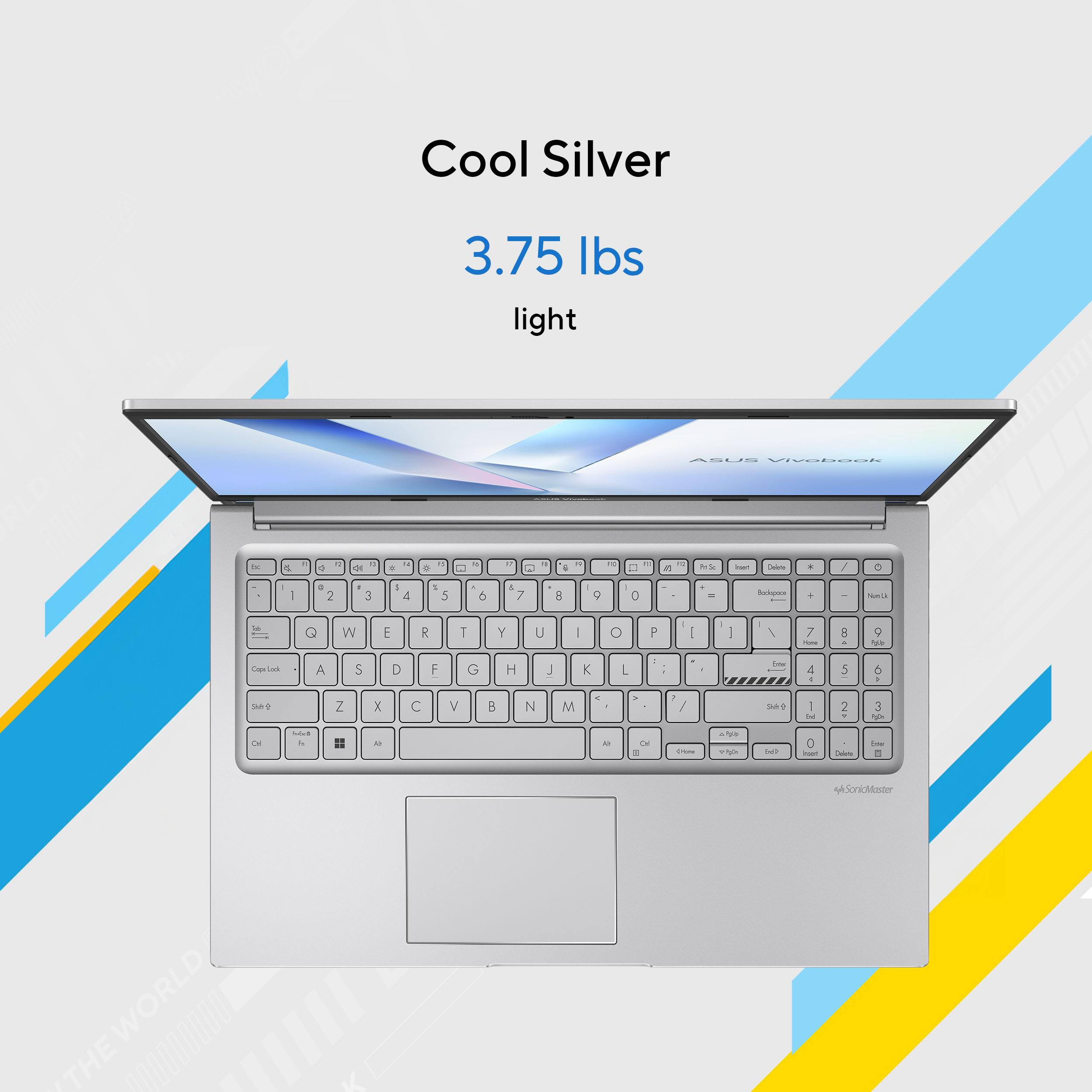 Cool Silver 3.75 lbs light