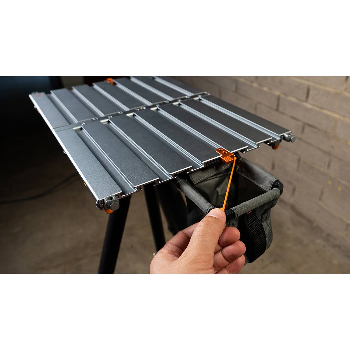 Alt View 9. Tether Tools - Tether Tools Workstation Legs for AeroTrac, 4-Pack - Silver and Orange.