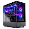 Front. Skytech Gaming - Skytech AZURE3 - AMD Ryzen 7 7800X3D, 5060 Ti 16G, 32GB 6000 MHz DDR5 RAM, 850W GOLD A3 PSU - Black.