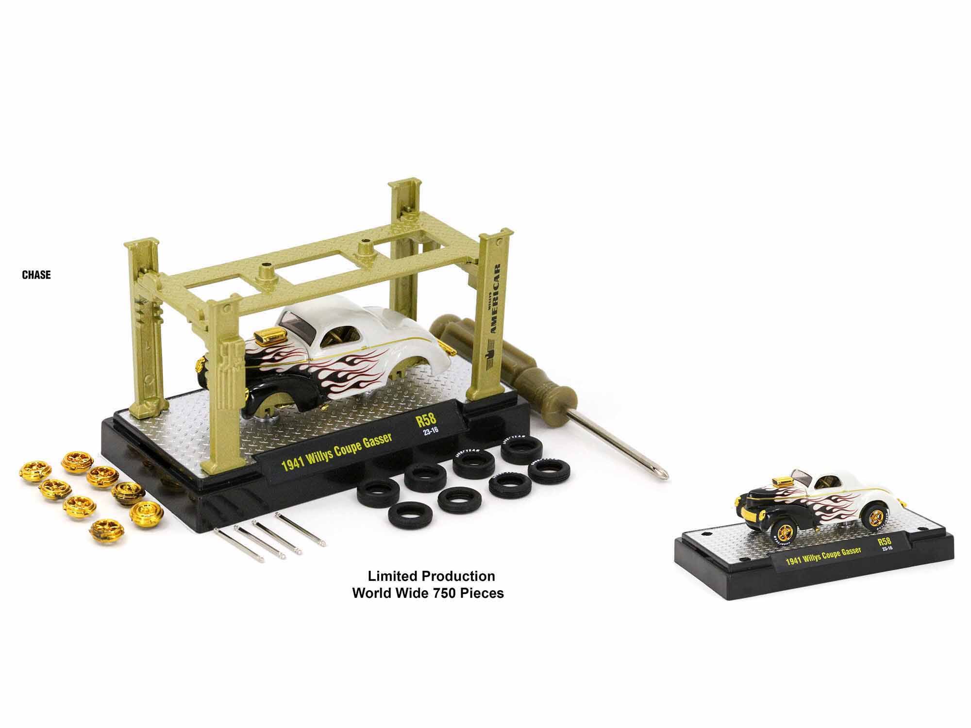 CHASE  
AMERICAR  
1941 Willys Coupe Gasser  
R58  
24-16  
Limited Production  
World Wide 750 Pieces