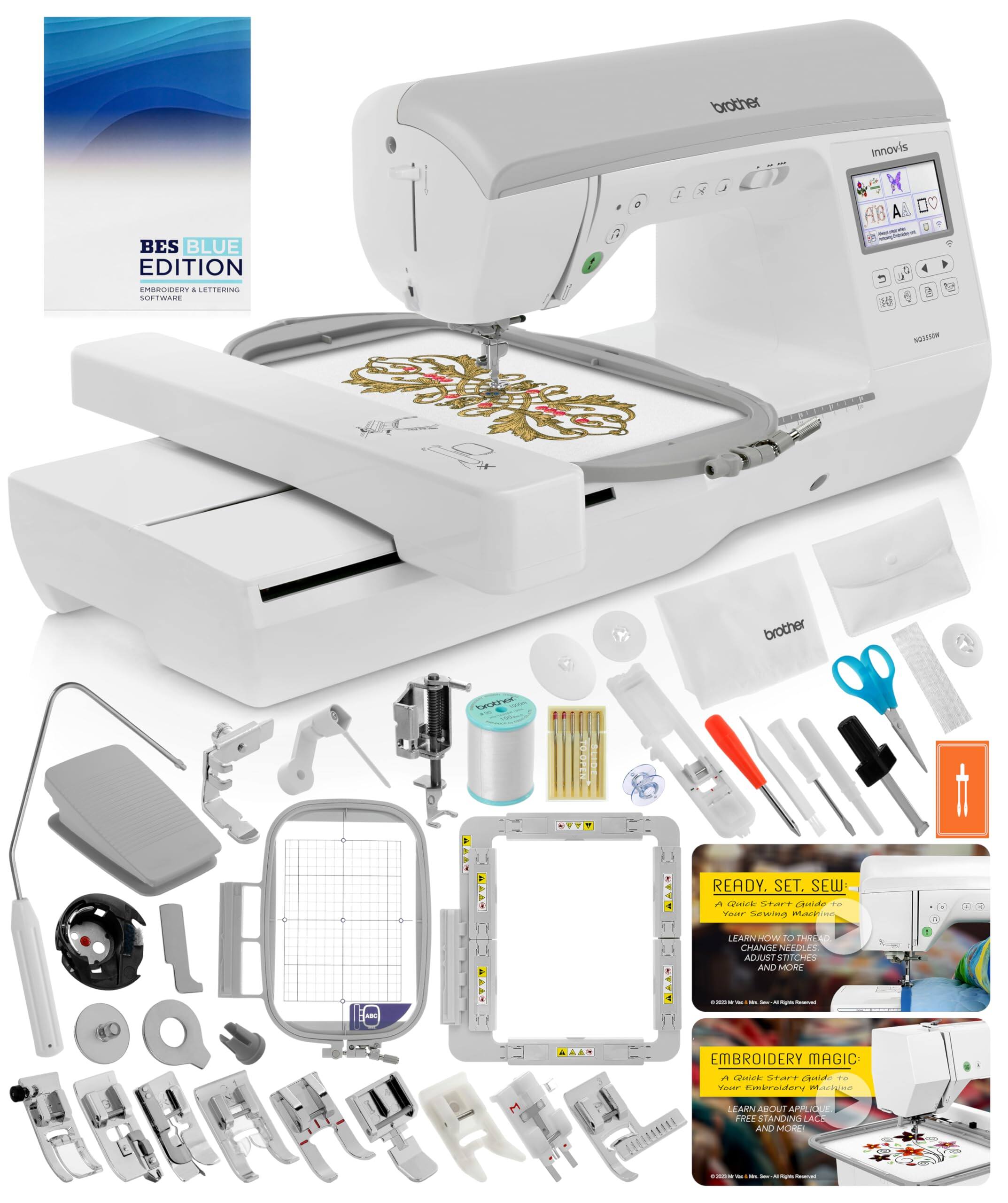 - BES BLUE EDITION
- EMBROIDERY & LETTERING SOFTWARE
- Innovis X
- Brother
- READY. SET. SEW
- A Quick Start Guide to Your Sewing Machine
- LEARN HOW TO THREAD NEEDLES AND MORE
- EMBROIDERY MAGIC
- A Quick Start Guide to Your Embroidery Machine
- LEARN ABOUT APR CUE FREE STAND AND MORE
