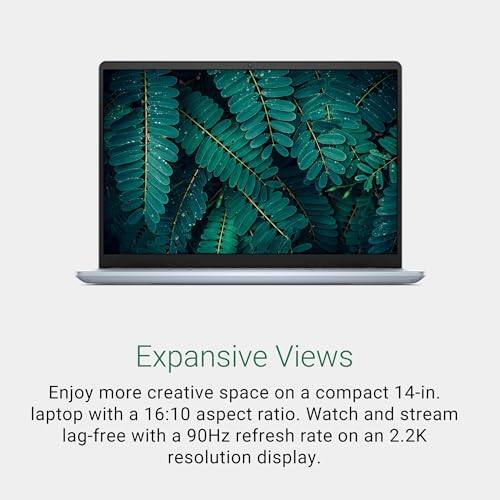 Expansive Views

Enjoy more creative space on a compact 14-in. laptop with a 16:10 aspect ratio. Watch and stream lag-free with a 90Hz refresh rate on a 2.2K resolution display.