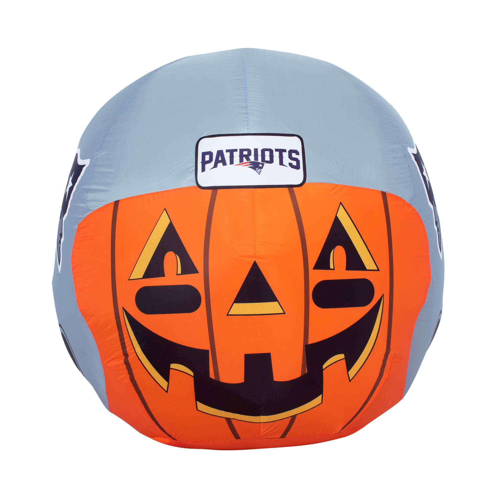 Alt View 1. Sporticulture - 4' Inflatable Jack-O'-Helmet - Multicolor.