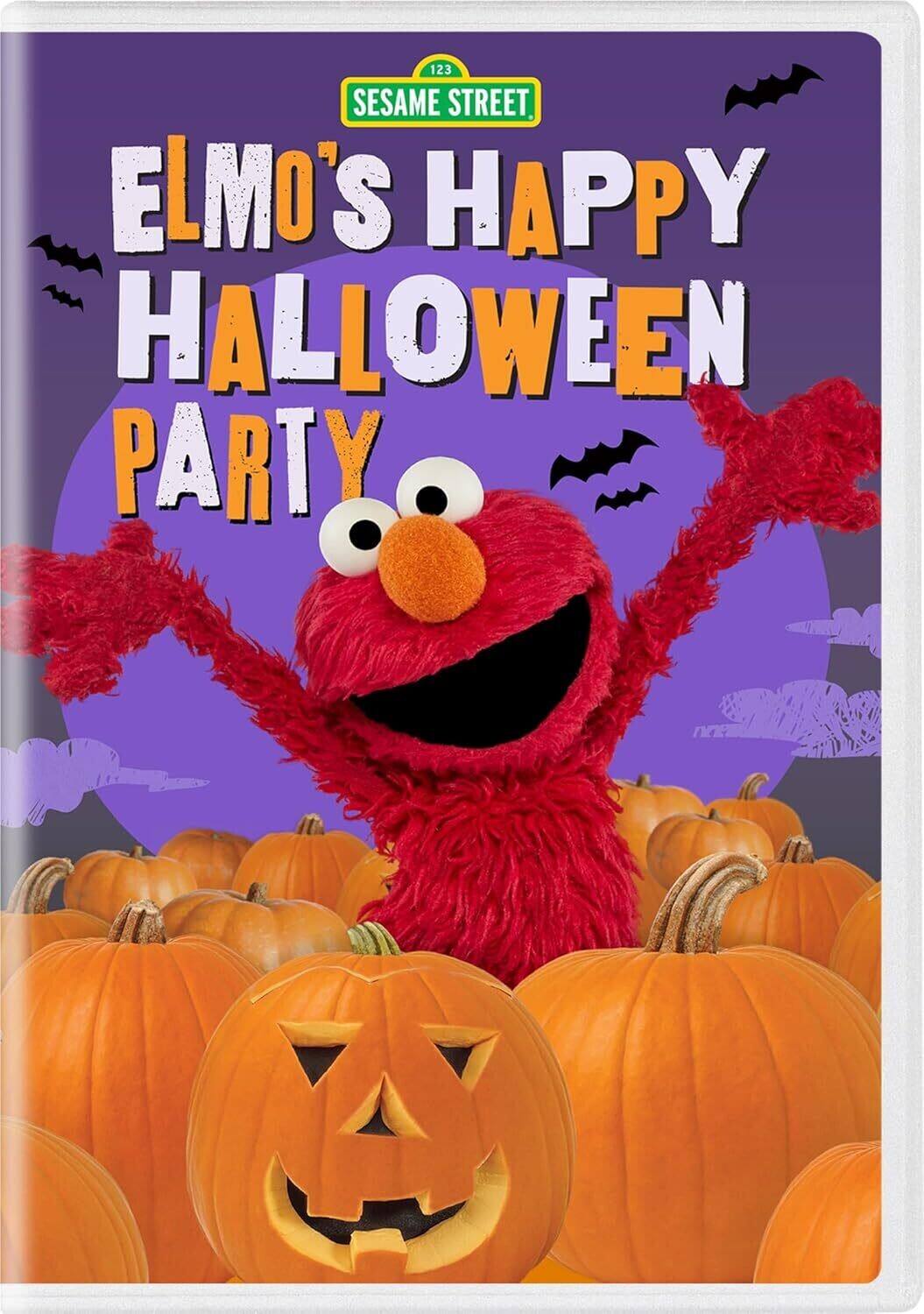 Front. Sesame Street: Elmo's Happy Halloween Party   - DVD.