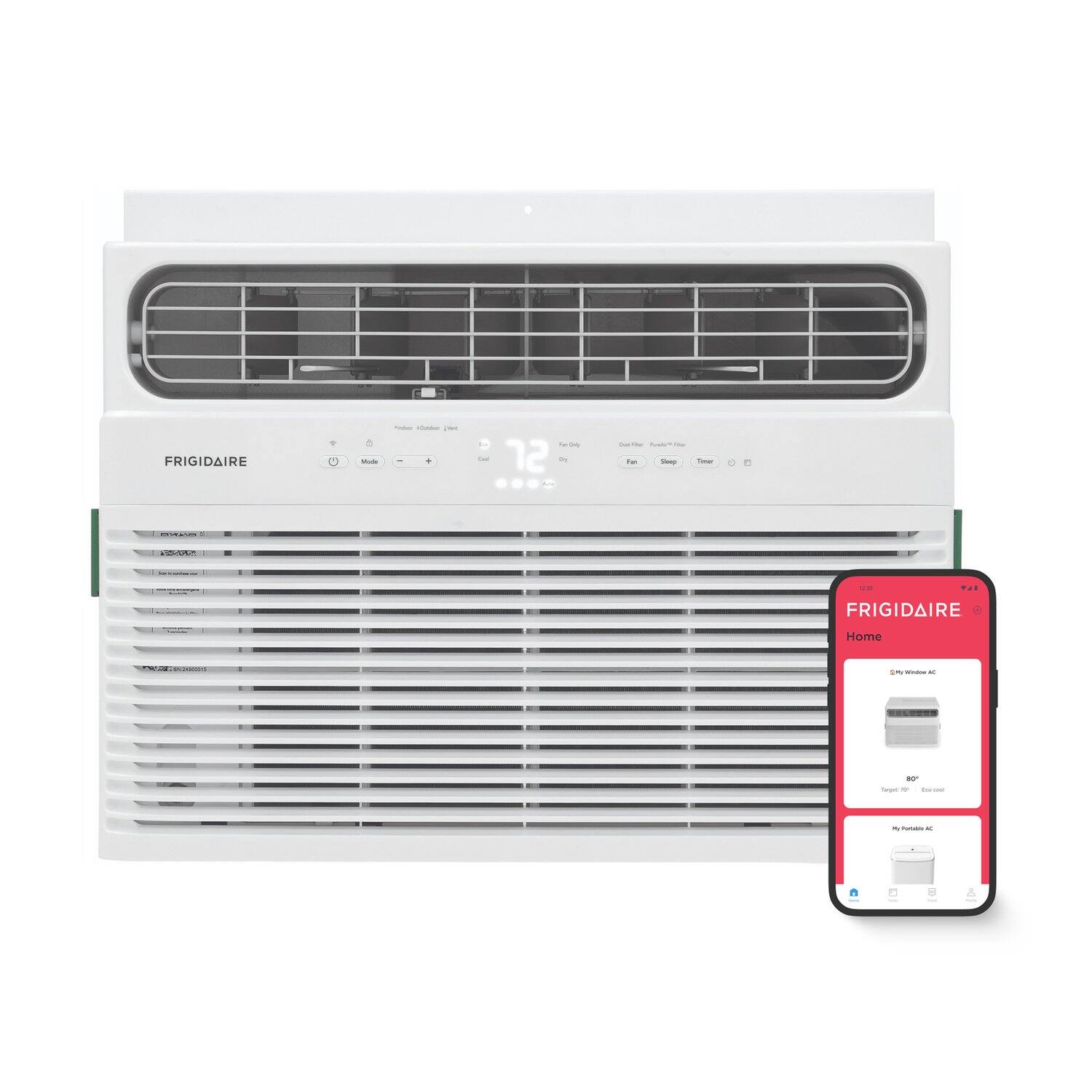 FRIGIDAIRE Home

FRIGIDAIRE

My Window AC
80°
Target 80°
Cool mode

My Portable AC
