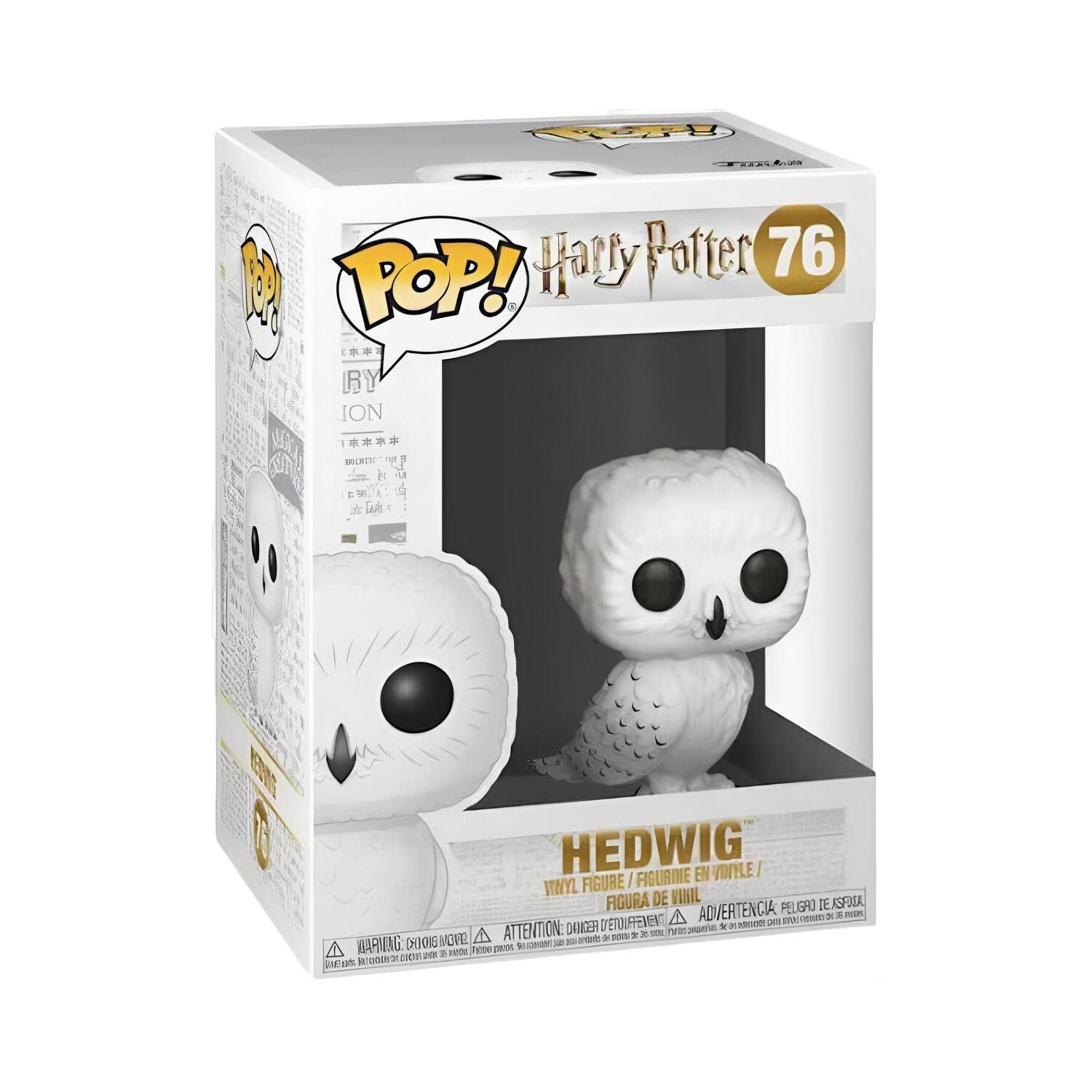 Harry Potter 76 B POP! () RY ION  BRTN 1 FLA E E L EIS HEDWIG EN ONYLE/ WNYL FIGURE  FIGURINE AGURA DE WAIL IE EASFDA ADVERTENCIA PELGRO - A eH D a TETIFFEVEN ARO an ATTENTION DIMEER D  N - A VDE M  - MOVE a -e WARIING DHIOUS - - - A parion M MD nome D - SEON R/0003