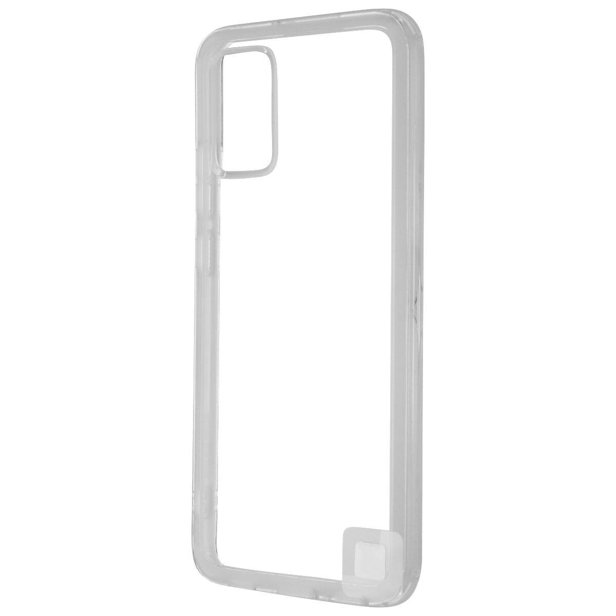 Front. Samsung - Samsung Soft Clear Cover for Samsung Galaxy A02s Smartphones - Clear - Clear.