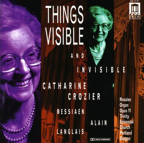 Catharine Crozier - Things Visible & Invisible  - COMPACT DISCS