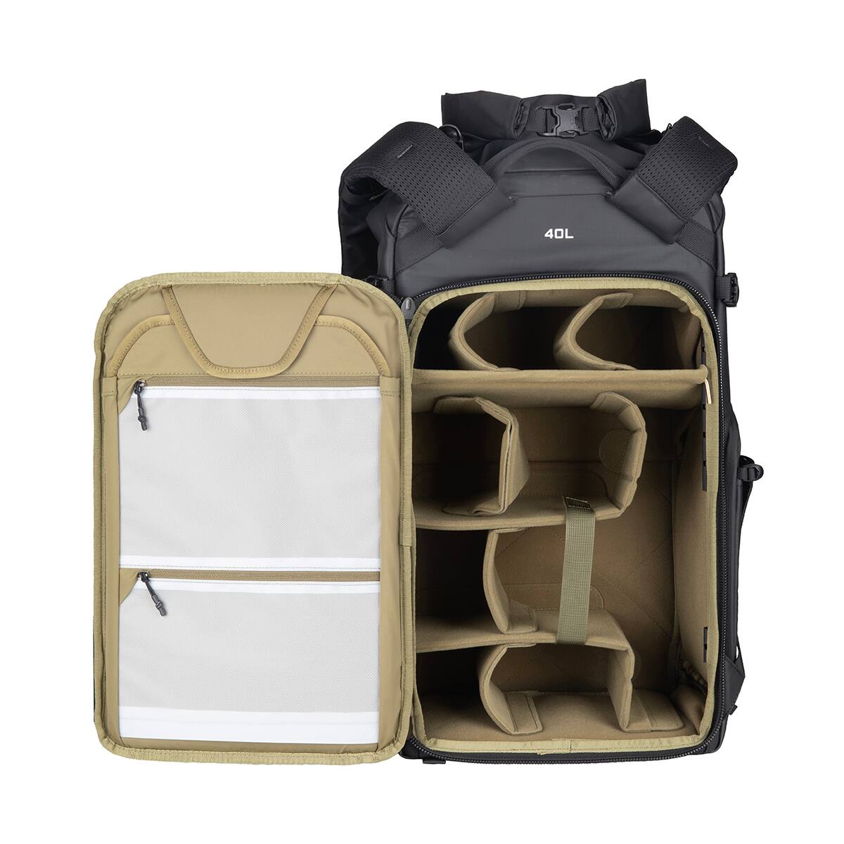 Alt View 6. Smallrig - SmallRig 40L Professional Outdoor Camera Backpack, Black.