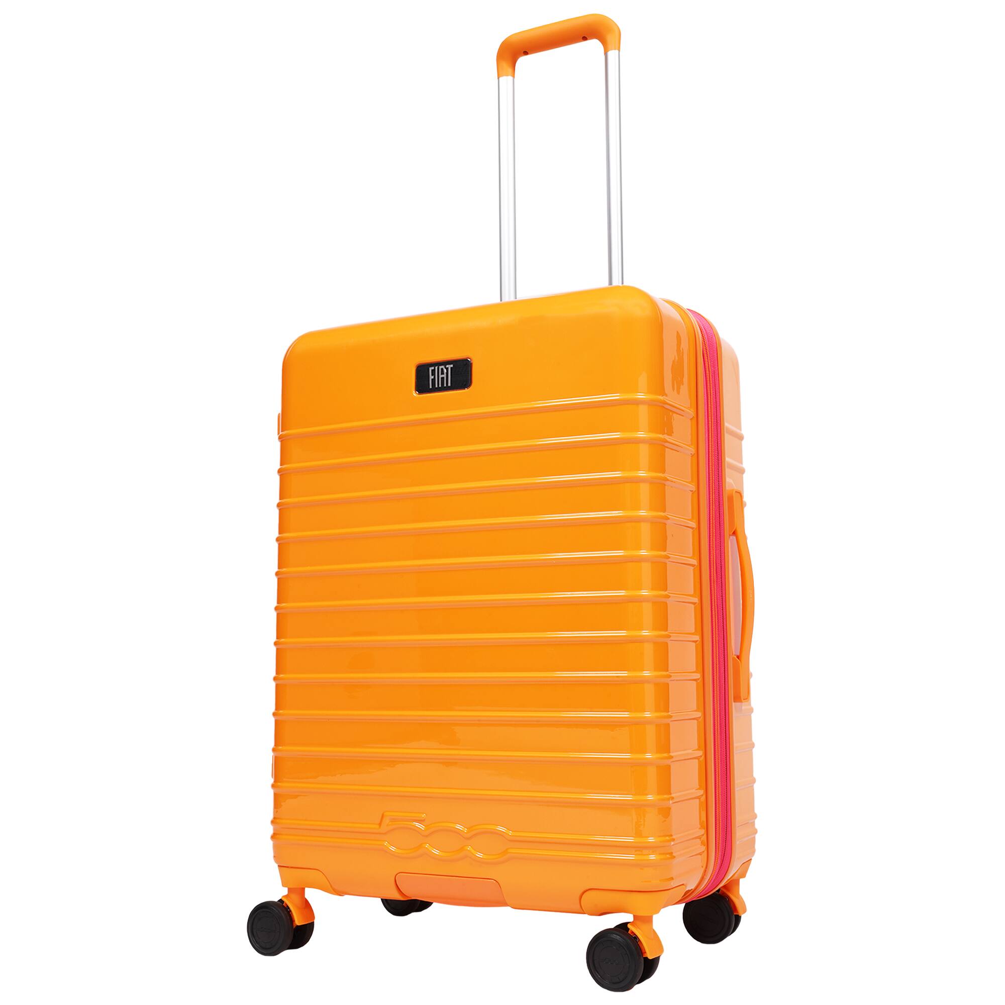 Angle. Ful - 26.5" Expandable Hardside Spinner Luggage - ORANGE.