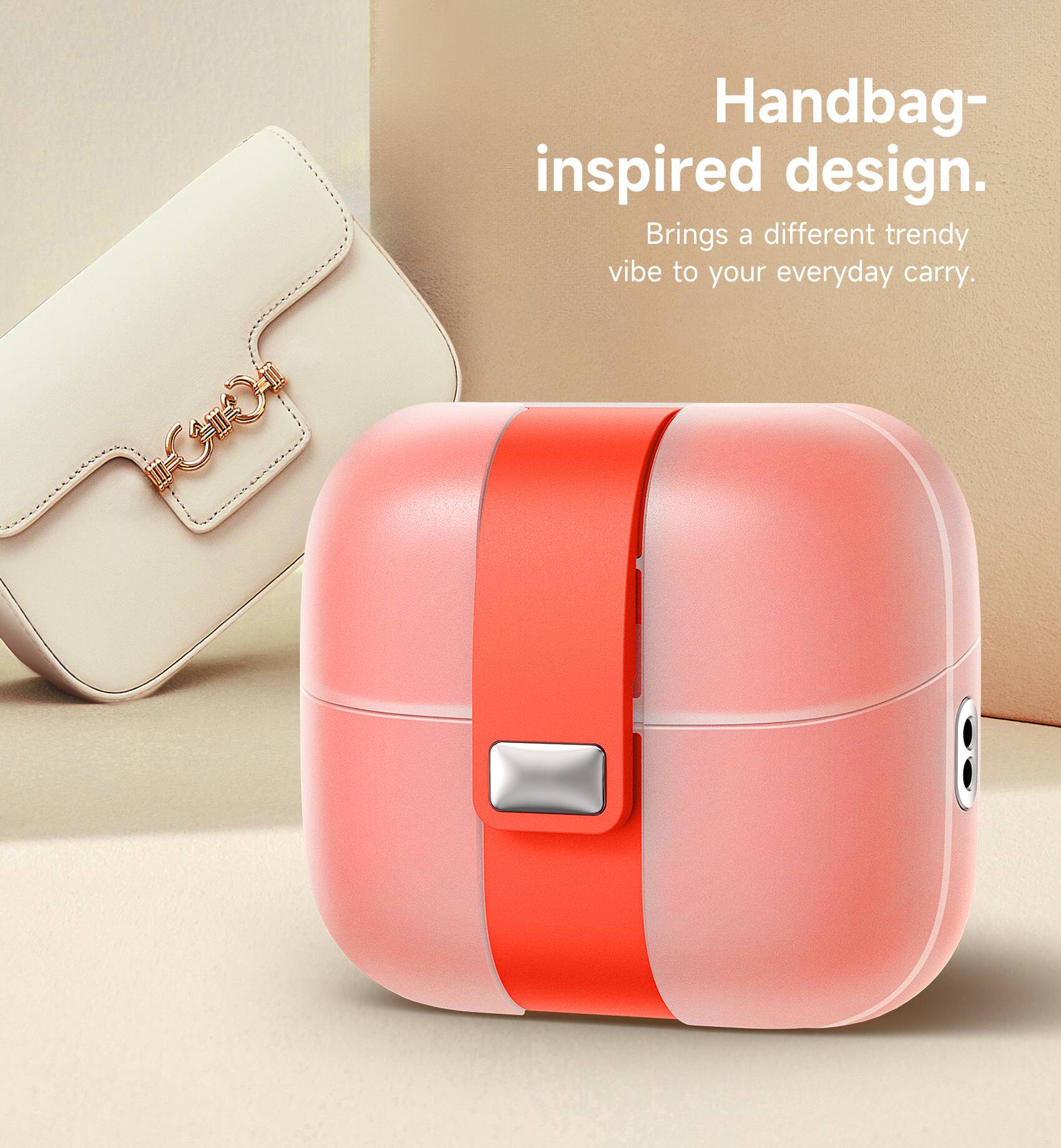 Handbag-inspired design.  
Brings a different trendy vibe to your everyday carry.