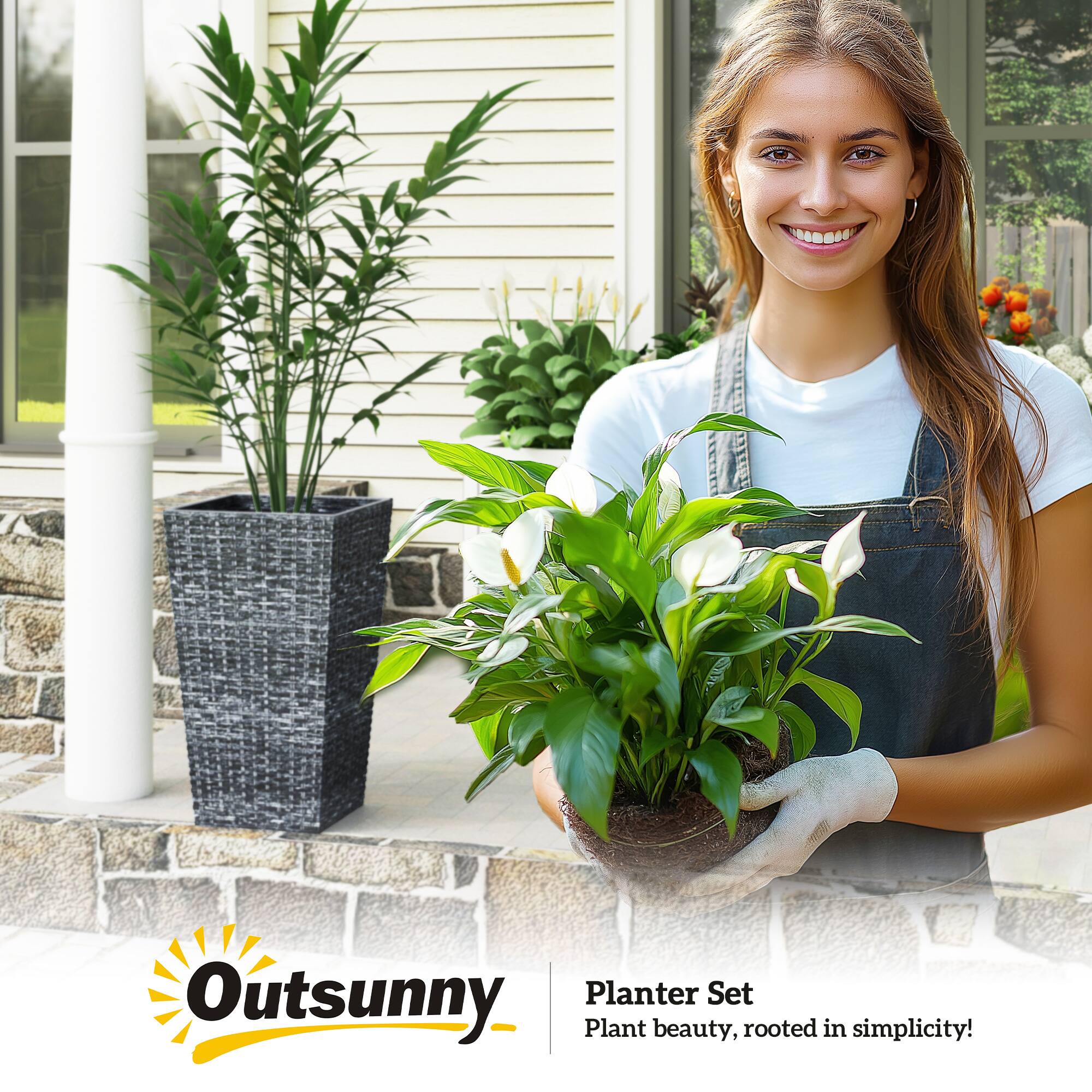 Outsunny
Planter Set
Plant beauty, rooted in simplicity!