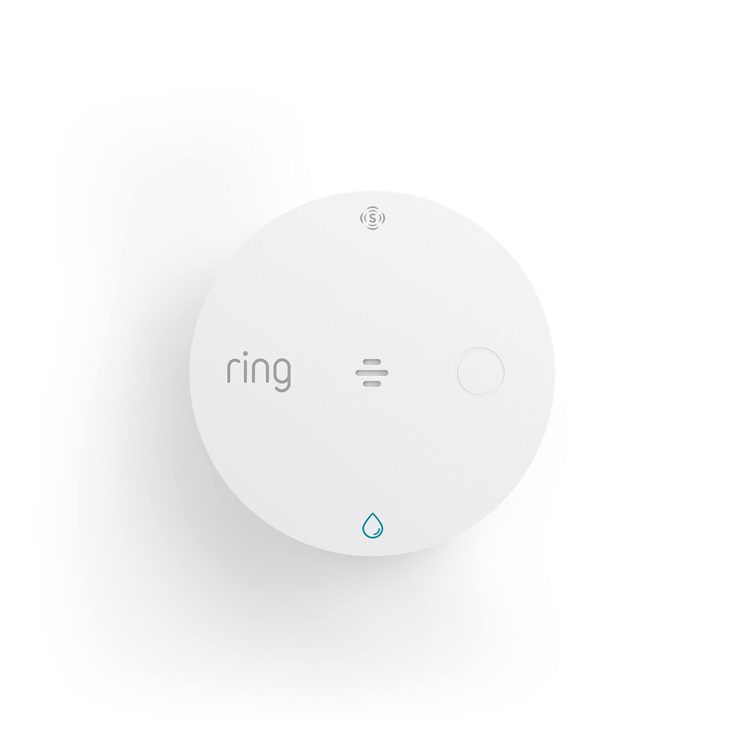 Front. Ring - Flood & Freeze Sensor (Newest Model) – Catch leaks and freezing temps, On Amazon Sidewalk, no hub needed - White.