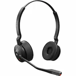 Jabra - Engage 55 SE Headset - Microsoft Teams Certification - Stereo - USB Type C - Wired/Wireless - DECT - 490 ft - 40 - Black