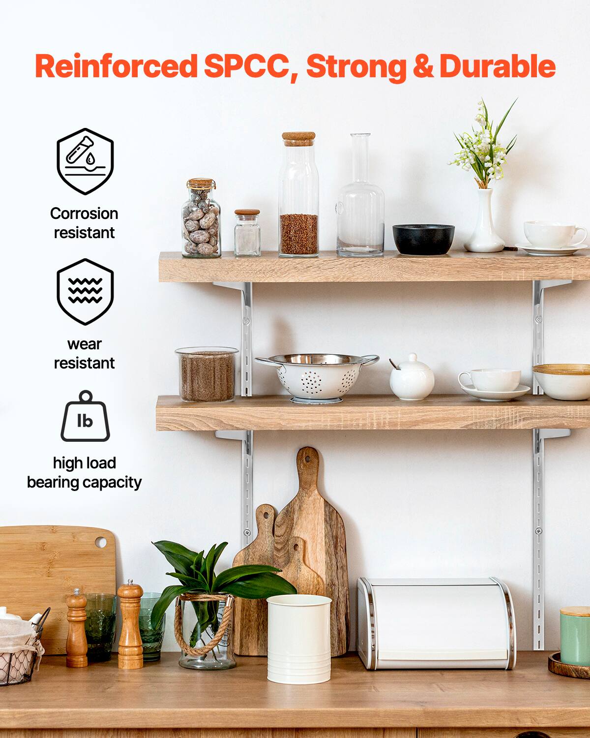 Reinforced SPC, Strong & Durable

- Corrosion resistant
- Wear resistant
- High load bearing capacity