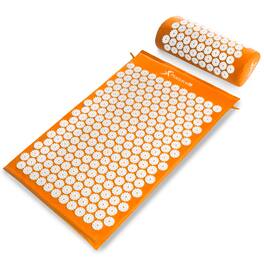 ProsourceFit - Acupressure Mat and Pillow Set - Orange