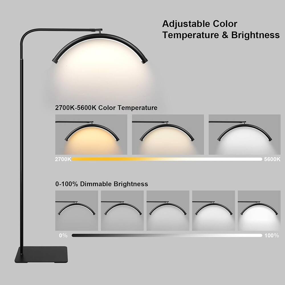Adjustable Color Temperature & Brightness

2700K-5600K Color Temperature

0-100% Dimmable Brightness