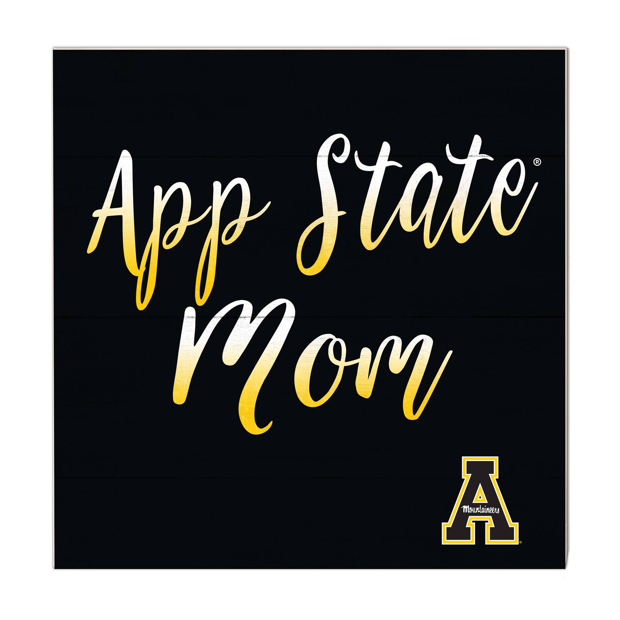 Appalachian State Mountaineers 10'' x 10'' Mom Plaque
