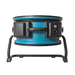 XPOWER - 1/3 HP 3600 CFM 5 Speed Portable 18" Grade Utility Fan - Blue