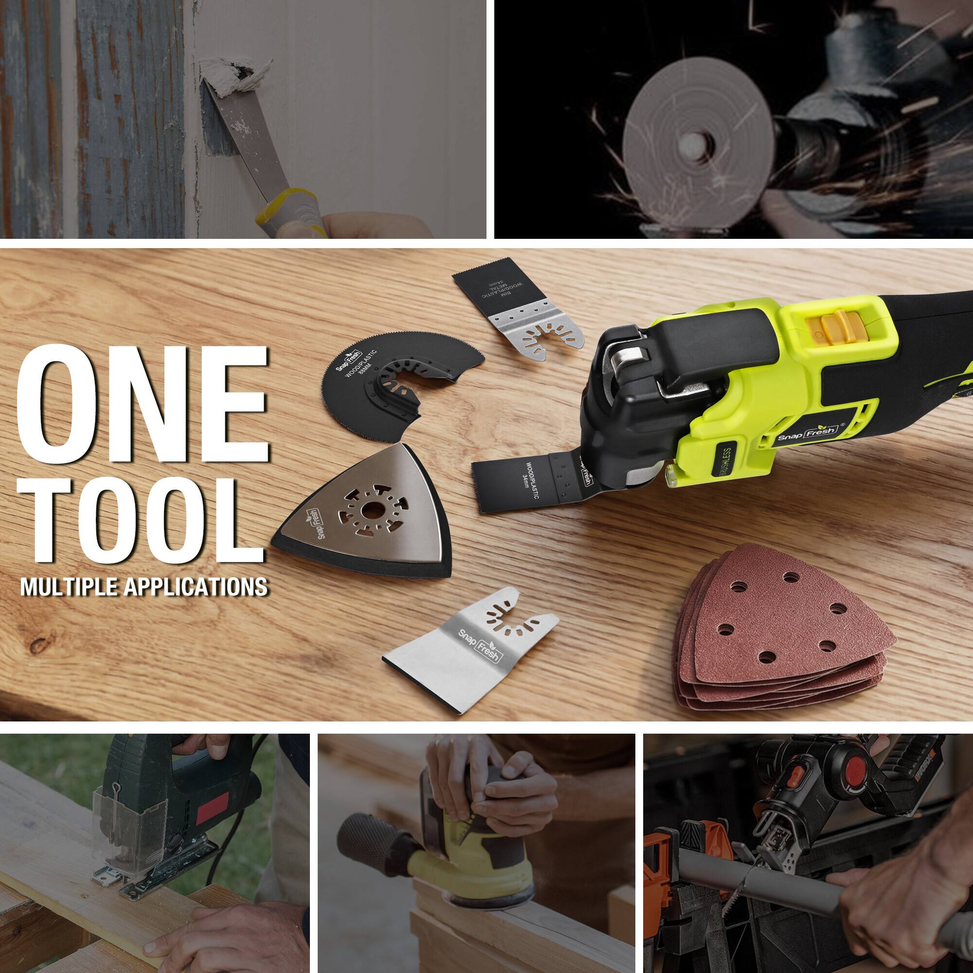 ONE TOOL  
MULTIPLE APPLICATIONS