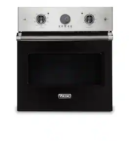 Viking - 27" Built-in Single Electric Convection Wall Oven - Onyx