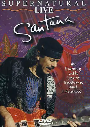 Front. Santana - Supernatural Live - DVD.