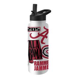 Logo Brands - Alabama Crimson Tide 34oz. Native Quencher Bottle - Multicolor