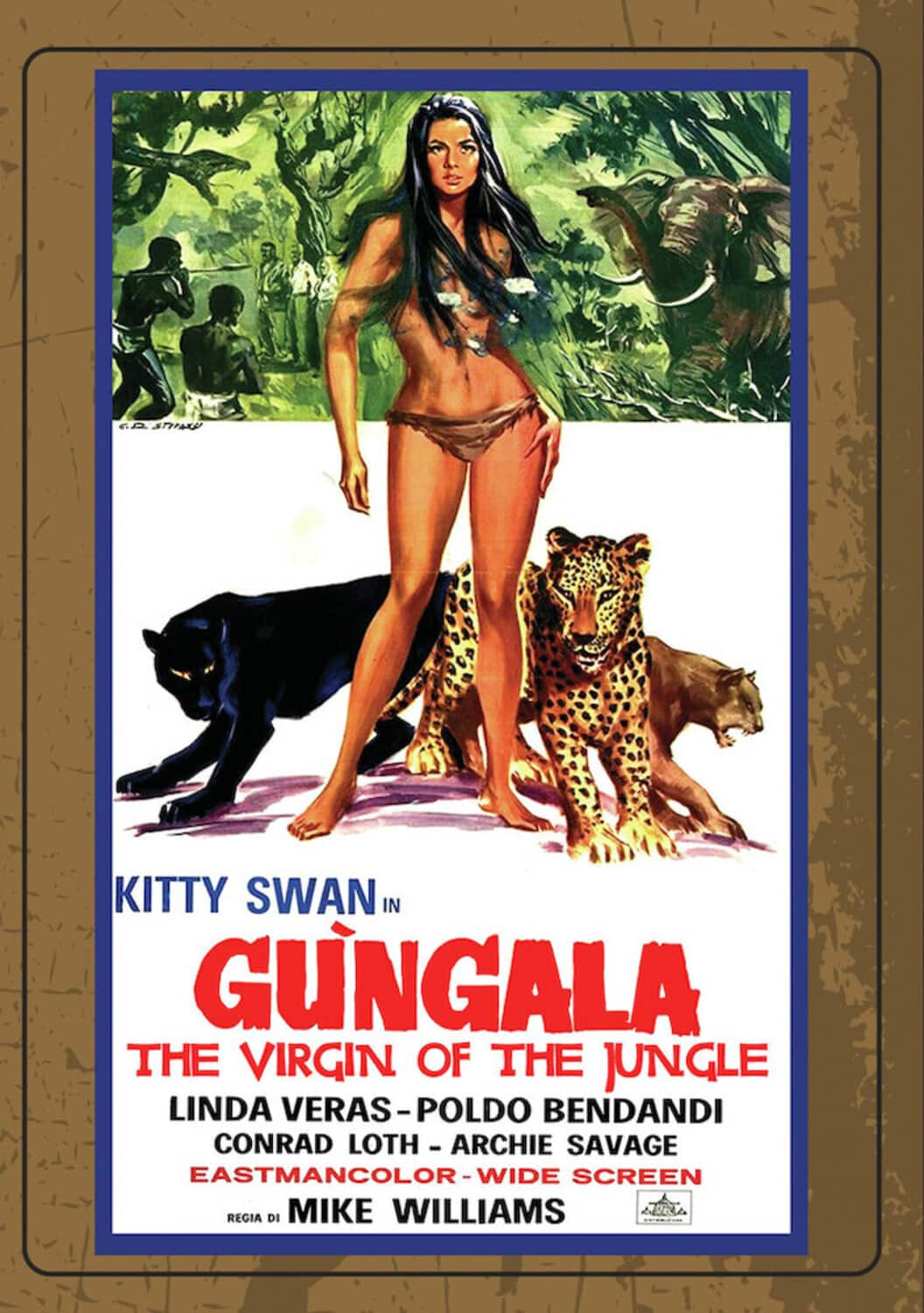 Gungala: The Virgin of the Jungle  - DVD