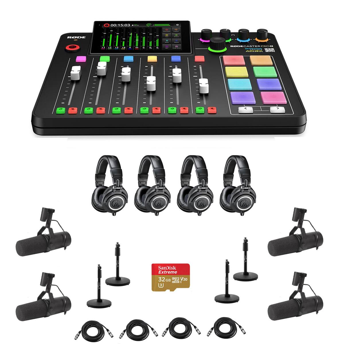 00:15:03 RODE RODECASTER PRO 4

SanDisk Extreme 32 GB V30
