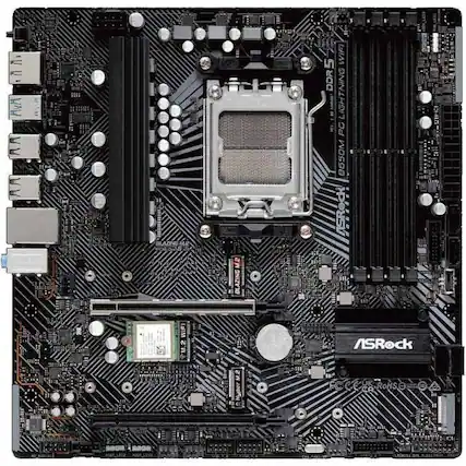 ASRock B650M BLAZING M.2
DDR5 LIGHTNING WIFI
FC CE UK RoHS