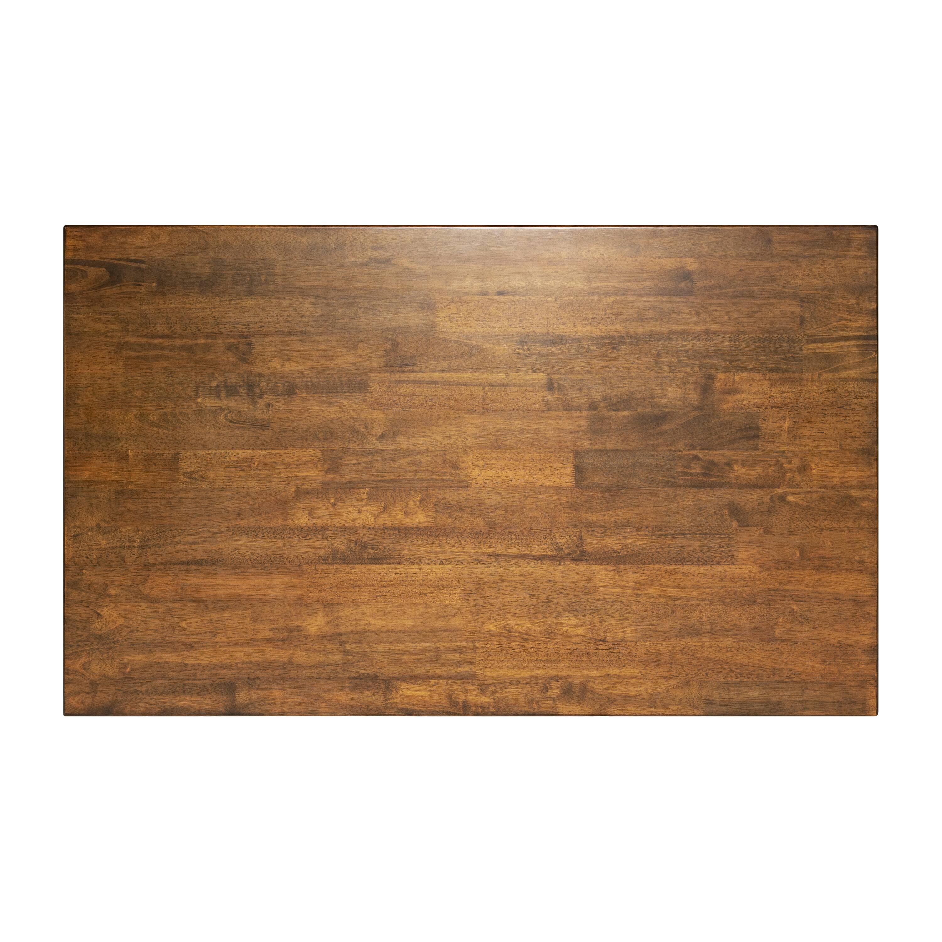 Alt View 10. Emma + Oliver - Cullen Wooden Dining Table - Brown Matte.