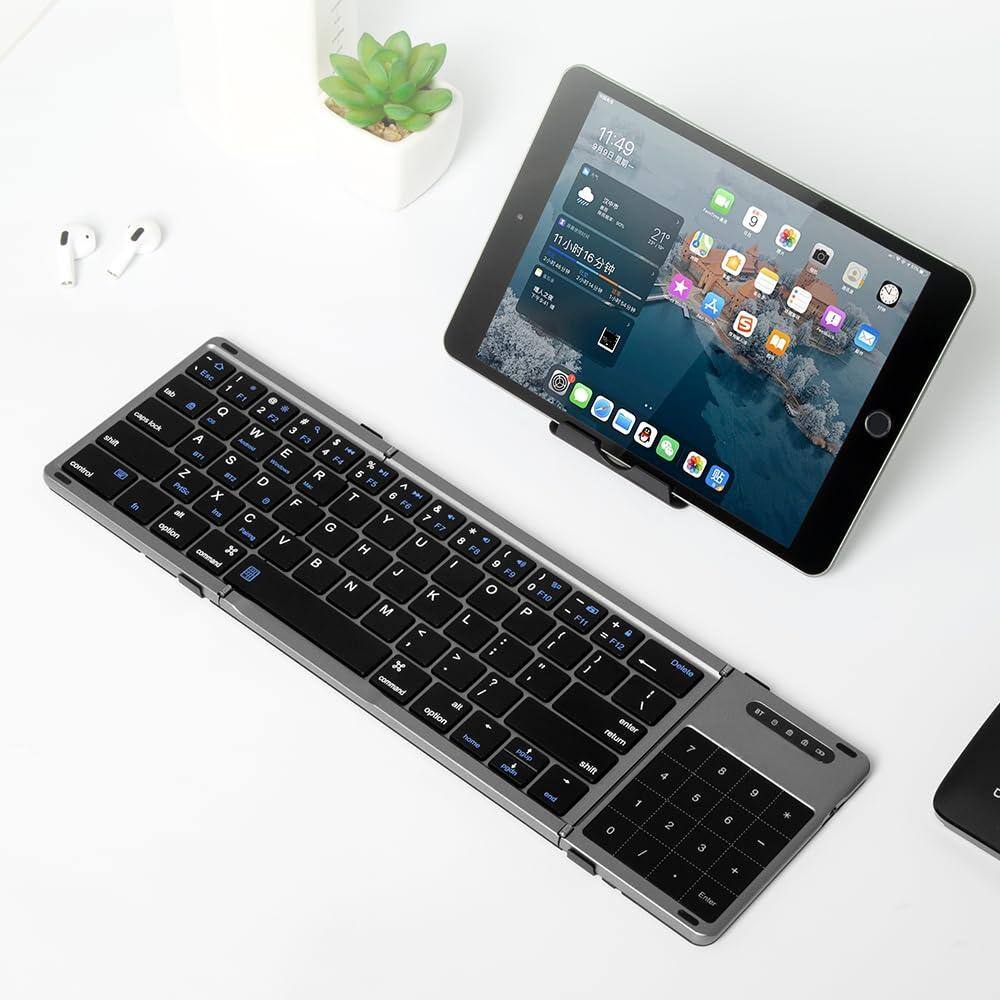 COTTAGE Foldable With Touchpad And Numeric Keypad 2 Rechargeable ...