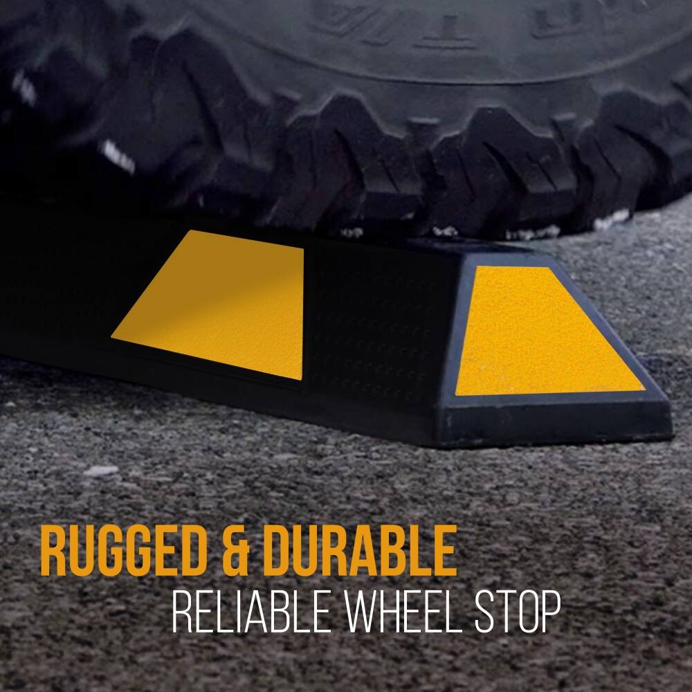RUGGED & DURABLE  
RELIABLE WHEEL STOP
