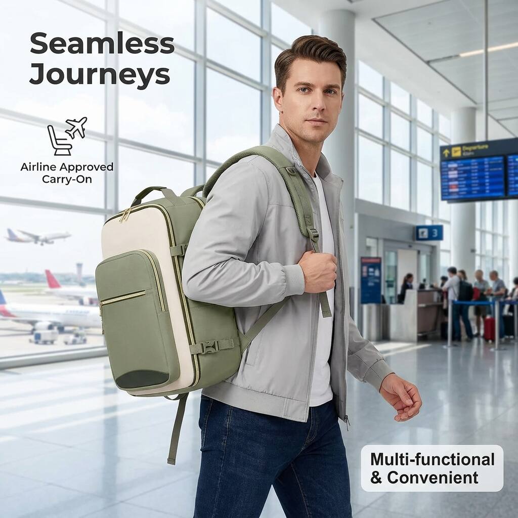 Seamless Journeys

Airline Approved Carry-On

Multi-functional & Convenient