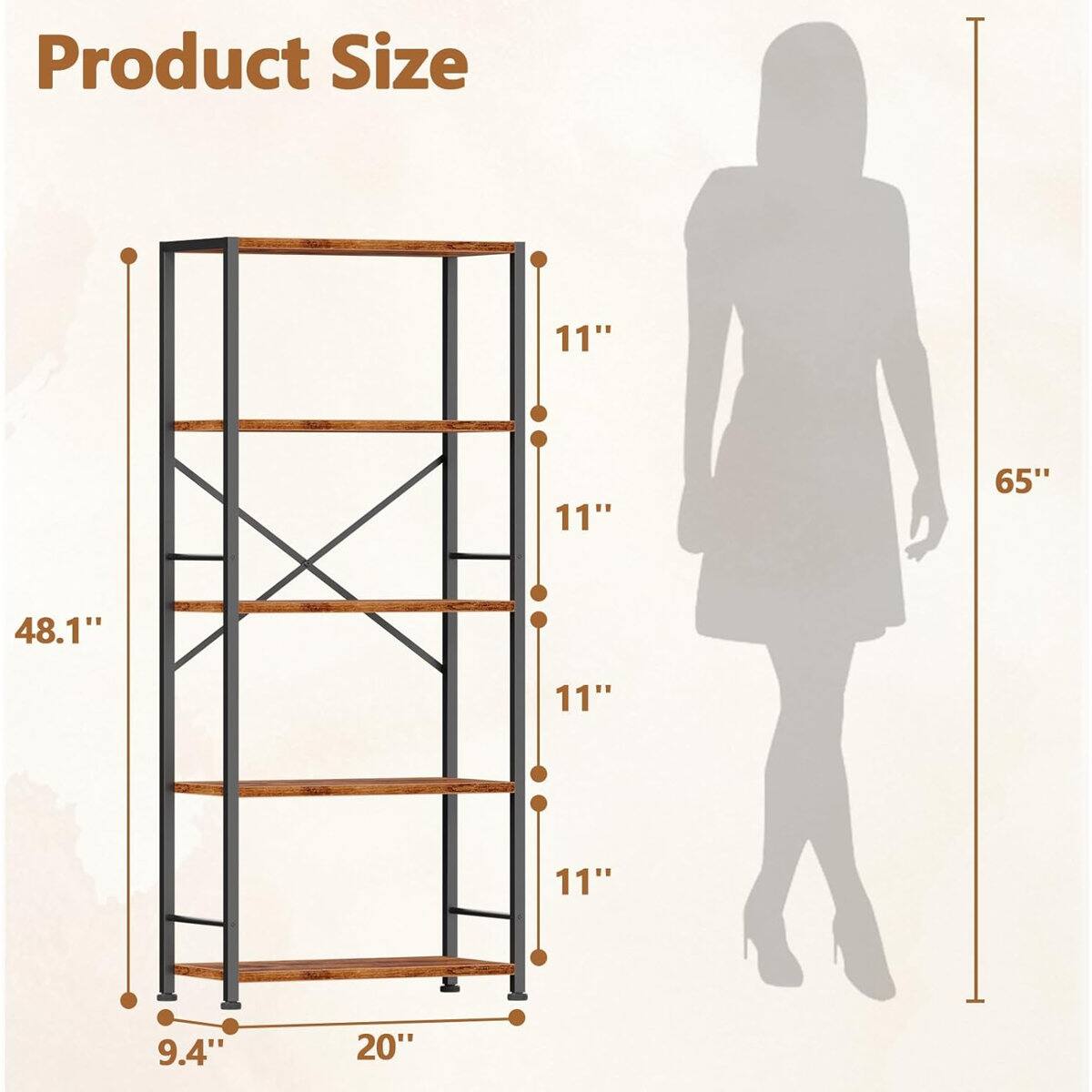 Product Size

11" x 11" x 48.1" x 9.4" x 20"