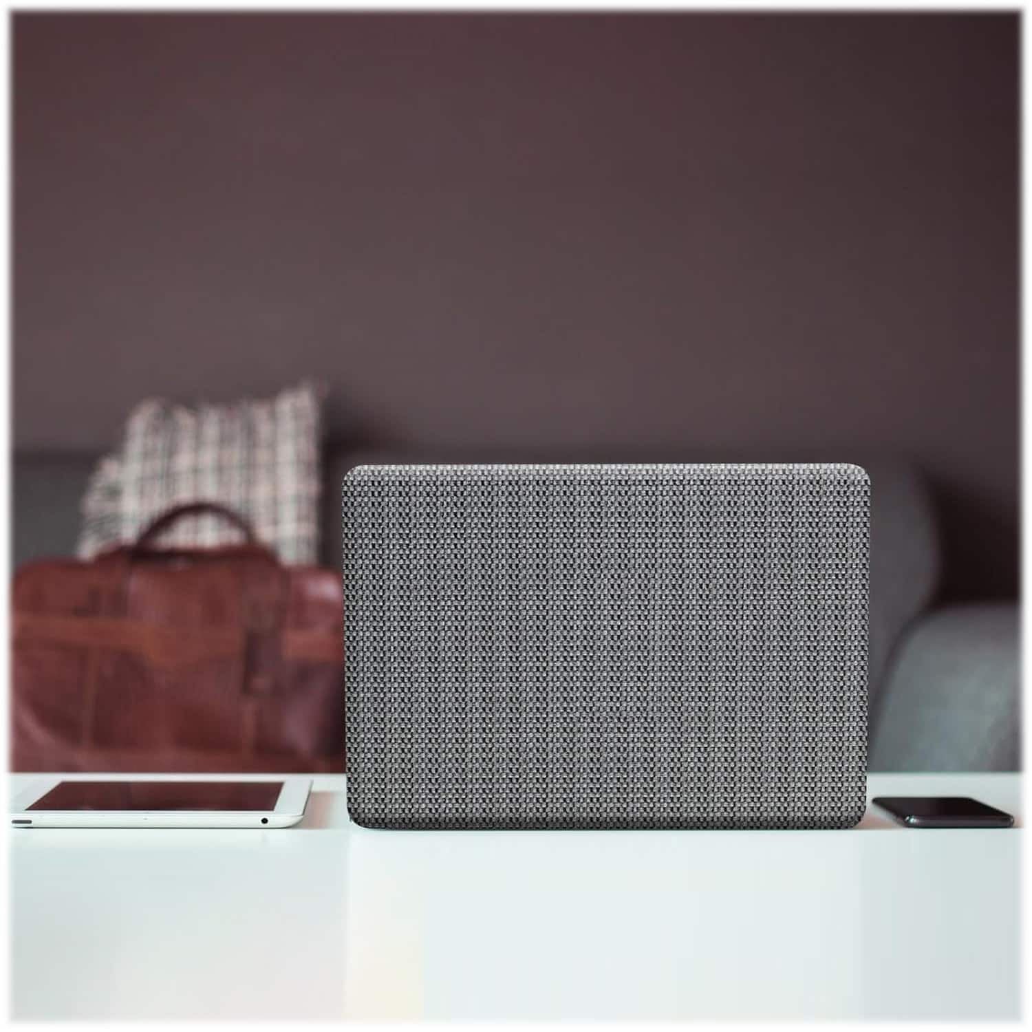 Alt View 15. SaharaCase - Woven Laptop Case for Apple MacBook Air 13" M1 Chip Laptops - Charcoal.