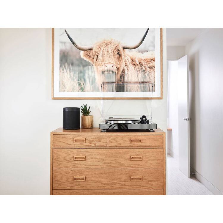 Alt View 6. Yamaha - Yamaha MusicCast VINYL 500 Wireless Two-Speed Stereo Turntable Black Bundle.