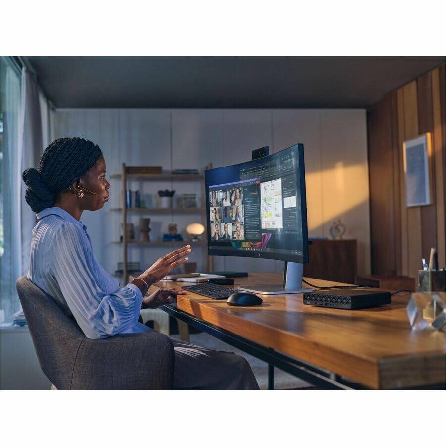 Alt View 1. HP - EliteDesk 8 G1a Desktop Computer - AMD Ryzen AI 7 350-32 GB - 512 GB SSD - Mini PC - Jack Black - Windows 11 Pro - Jack Black.