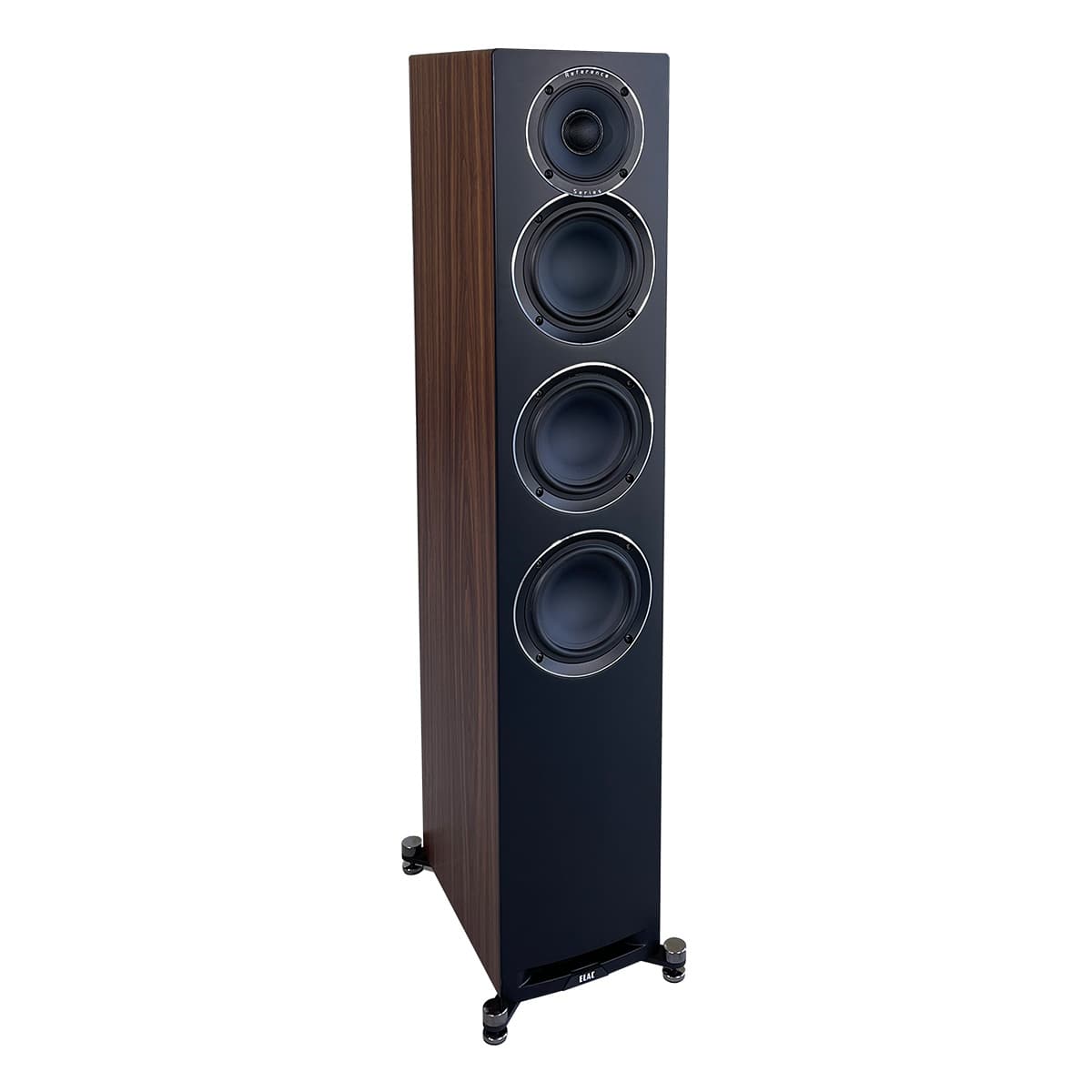 ELAC - UFR52 5.25 Inch Floorstanding Speaker - Each - Walnut