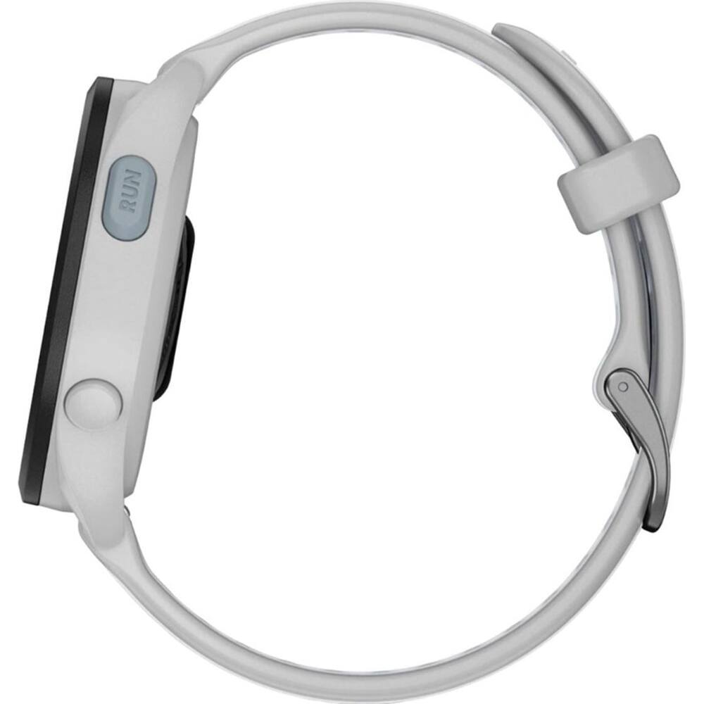 Alt View 8. Garmin - Forerunner 165 Smart Sport Watch + Accessories Bundle - Mist Gray/Whitestone.