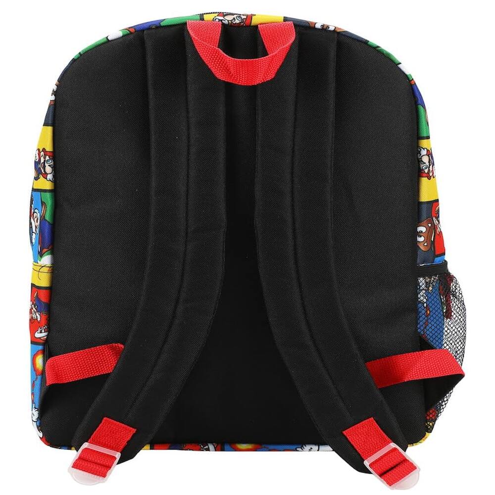 Alt View 2. Bioworld - Bioworld Super Mario 16" Kids Backpack with Colorful Cartoon School Bag with Front Pocket & Side Mesh - Assorted Pre-Pack.