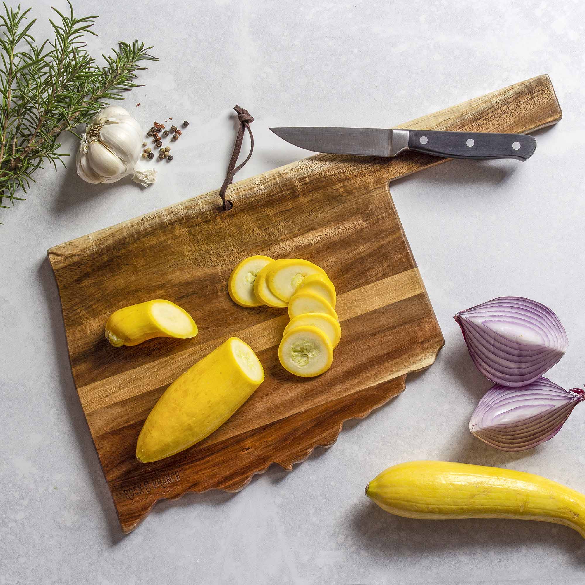 Back. Rock & Branch - Origins Series Oklahoma Cutting Board.