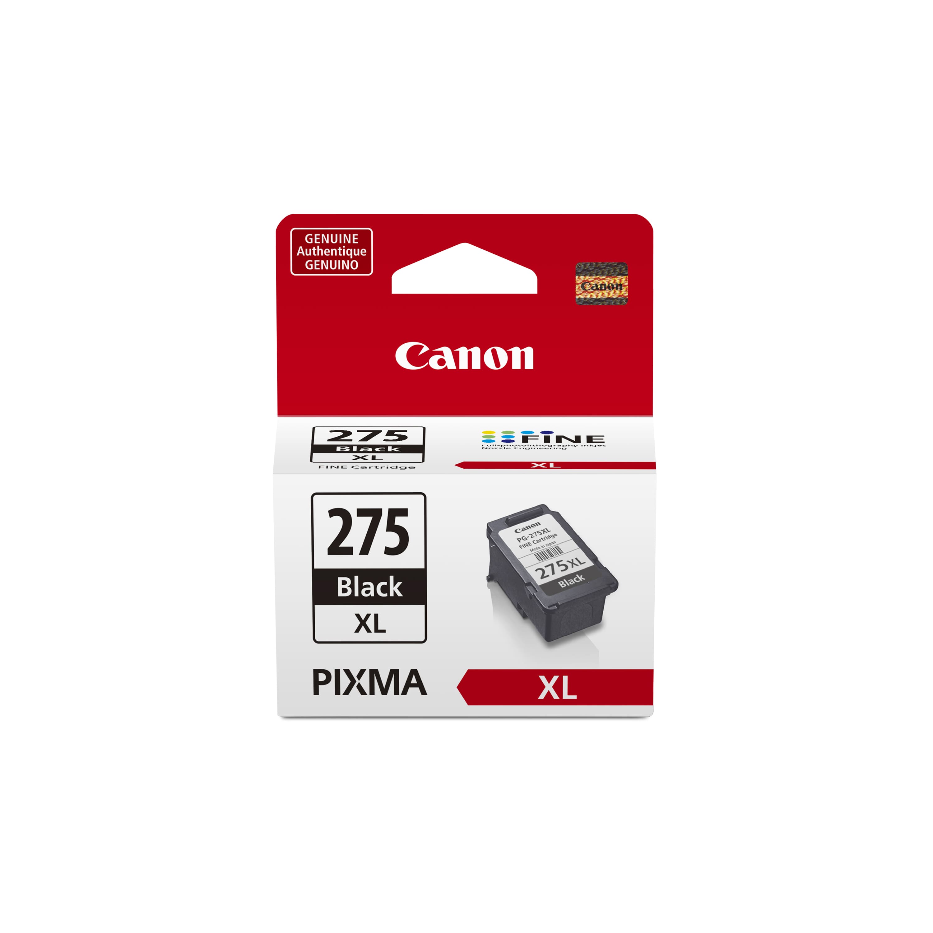 GENUINE Authentique GENUINE Canon 275 BLACK XL PIXMA XL.