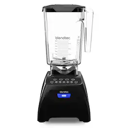 Blendtec - Classic 575 pro blender, WildSide jar, self-cleaning, 4 cycles, 5 speeds, 90 oz - Black
