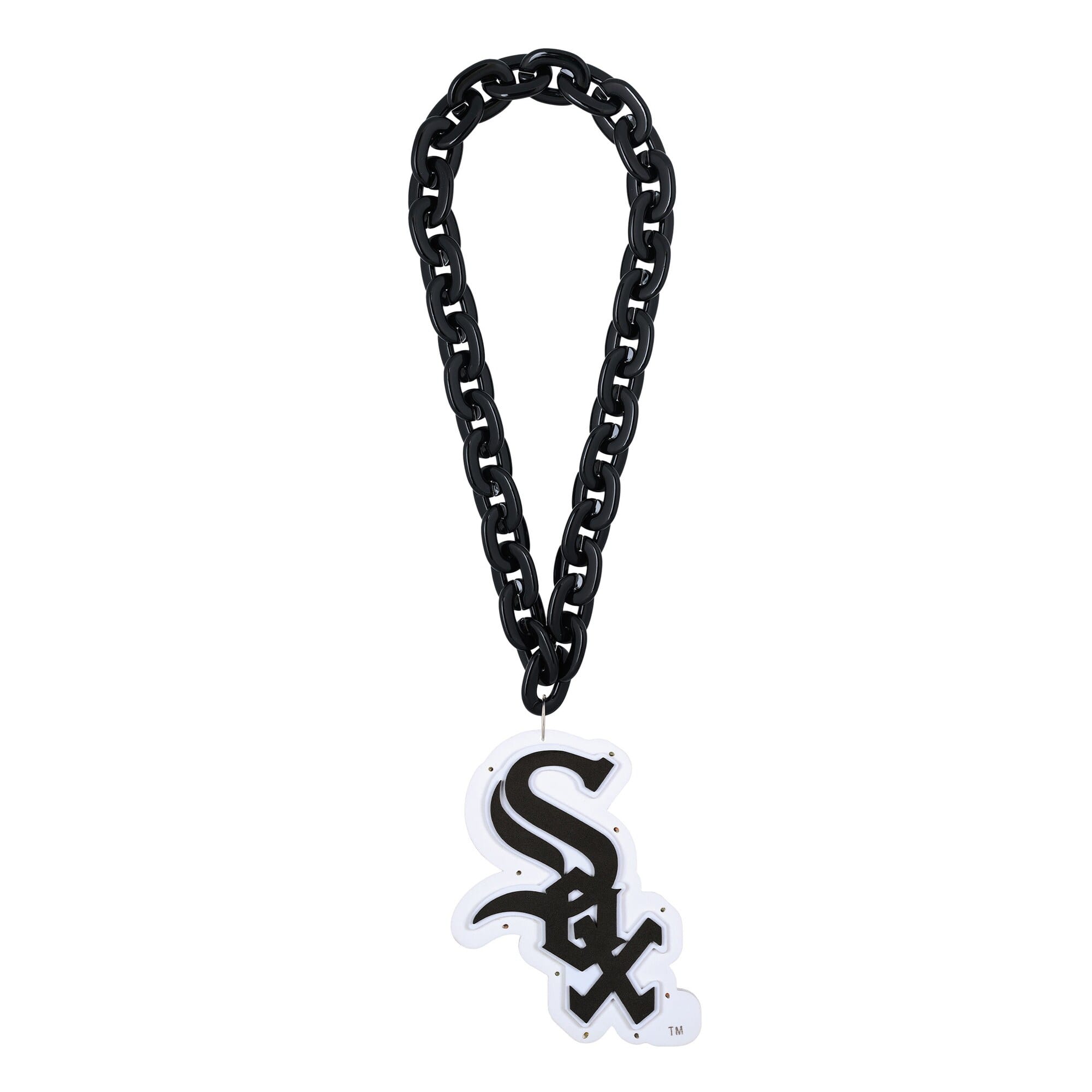 FOCO - Chicago White Sox Light Up Big Logo Fan Chain - Multicolor