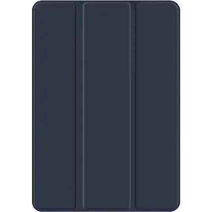 Front. SaharaCase - Folio Case for Samsung Galaxy Tab S8 - Clear/Navy Blue.