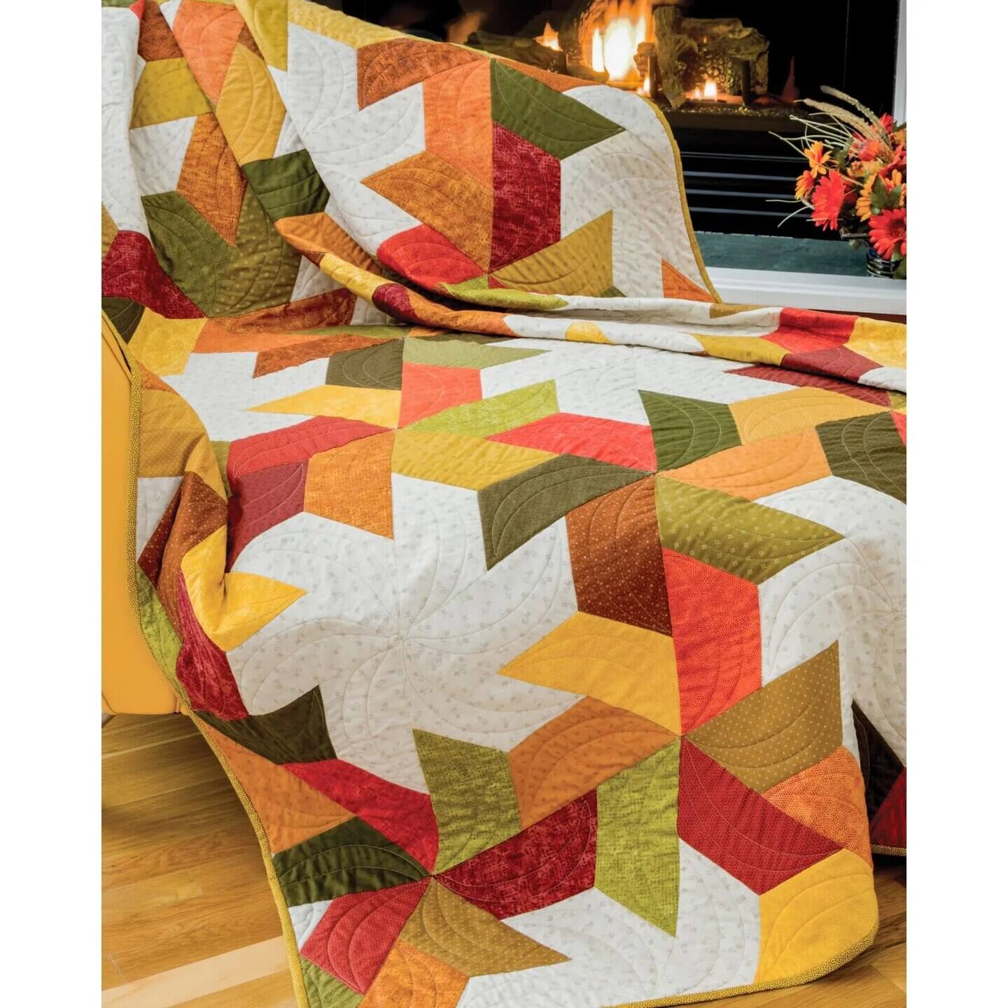 Alt View 2. AccuQuilt - GO! Half Hexagon-4 1/2 Sides (4 1/4" Finished) Die - Green.