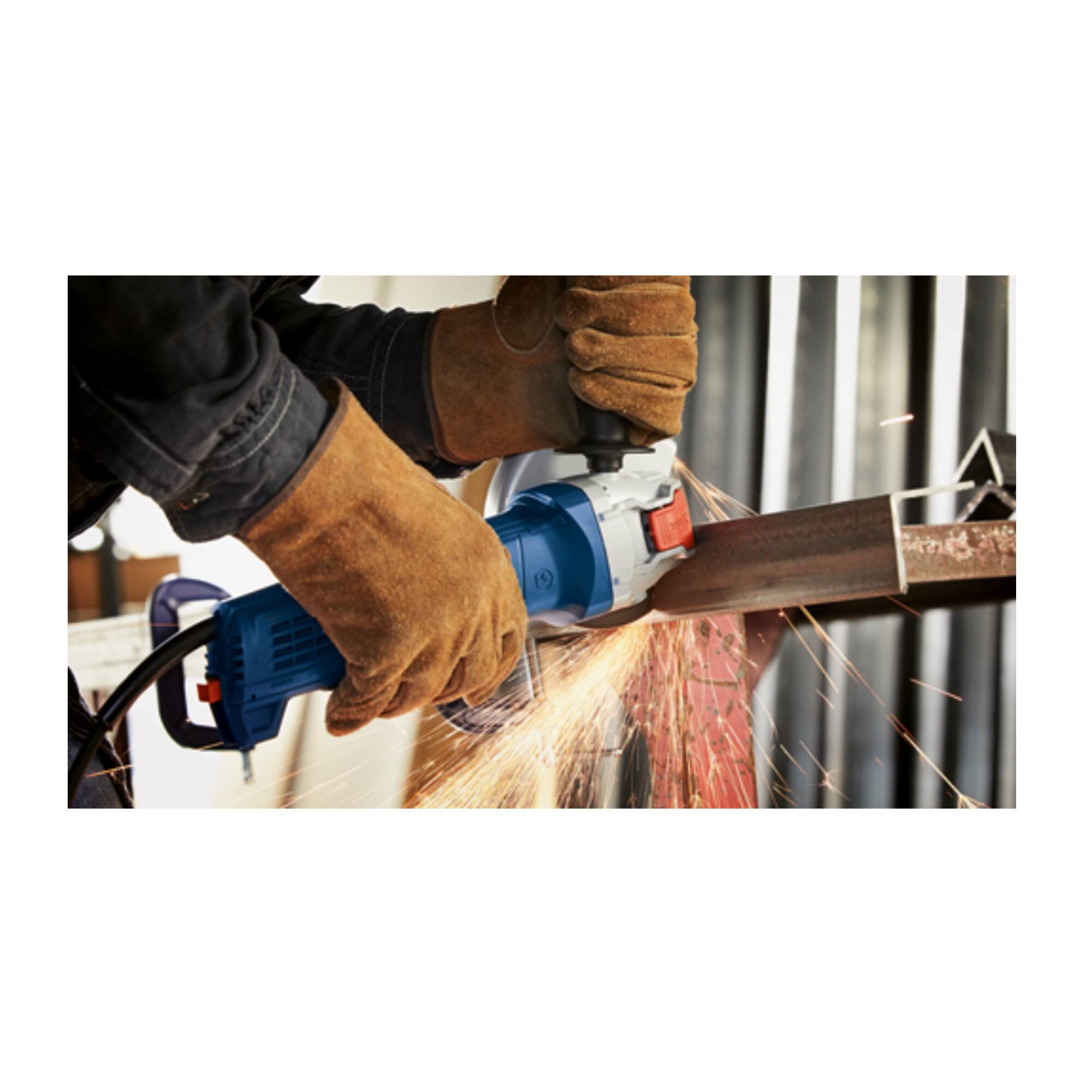 Back. Bosch - Bosch GWX10-45PE X-LOCK 4-1/2in Ergonomic Angle Grinder.