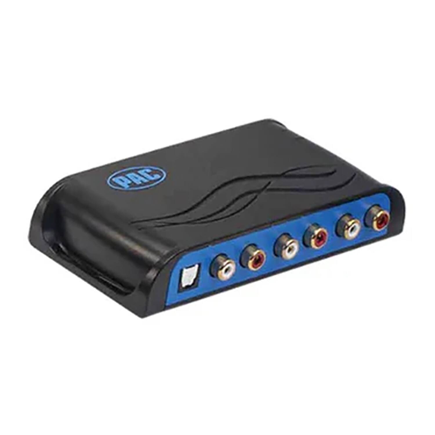 Angle. PAC - AmpPRO4 Amp Integration Interface AP4-FD32 for 2025 and Up Ford Factory-Amplified System - Blue/Black.