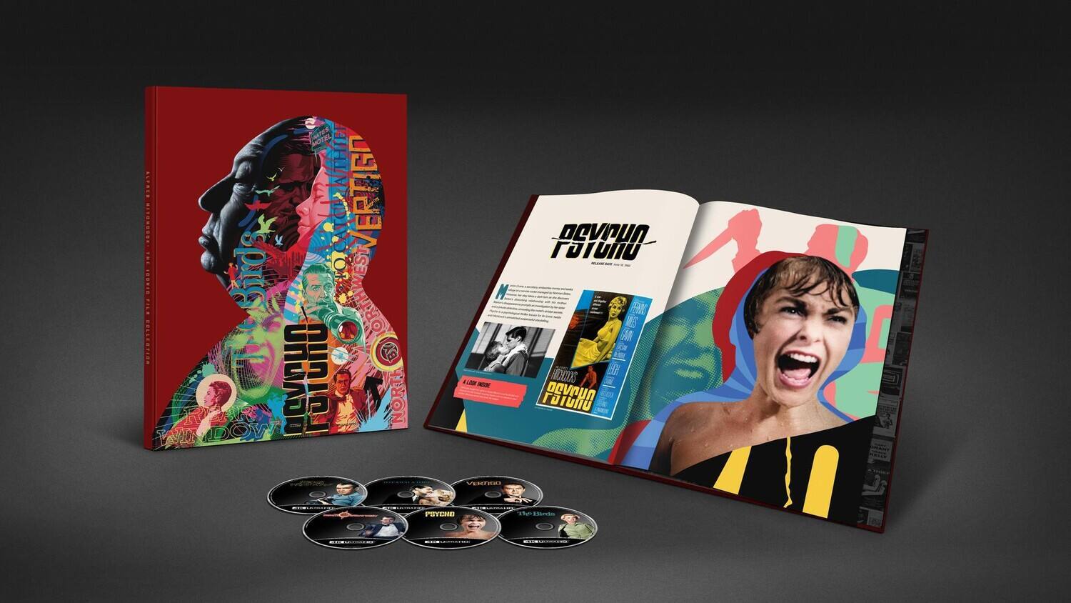 Alt View 1. Alfred Hitchcock: The Iconic Film Collection  - 4K Blu-Ray.